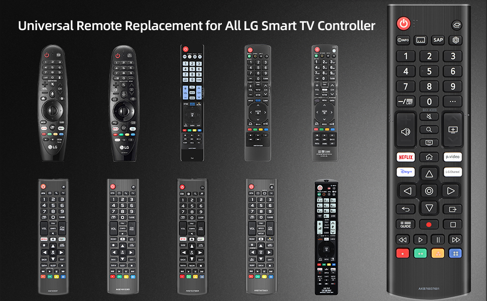 lg tv remote control