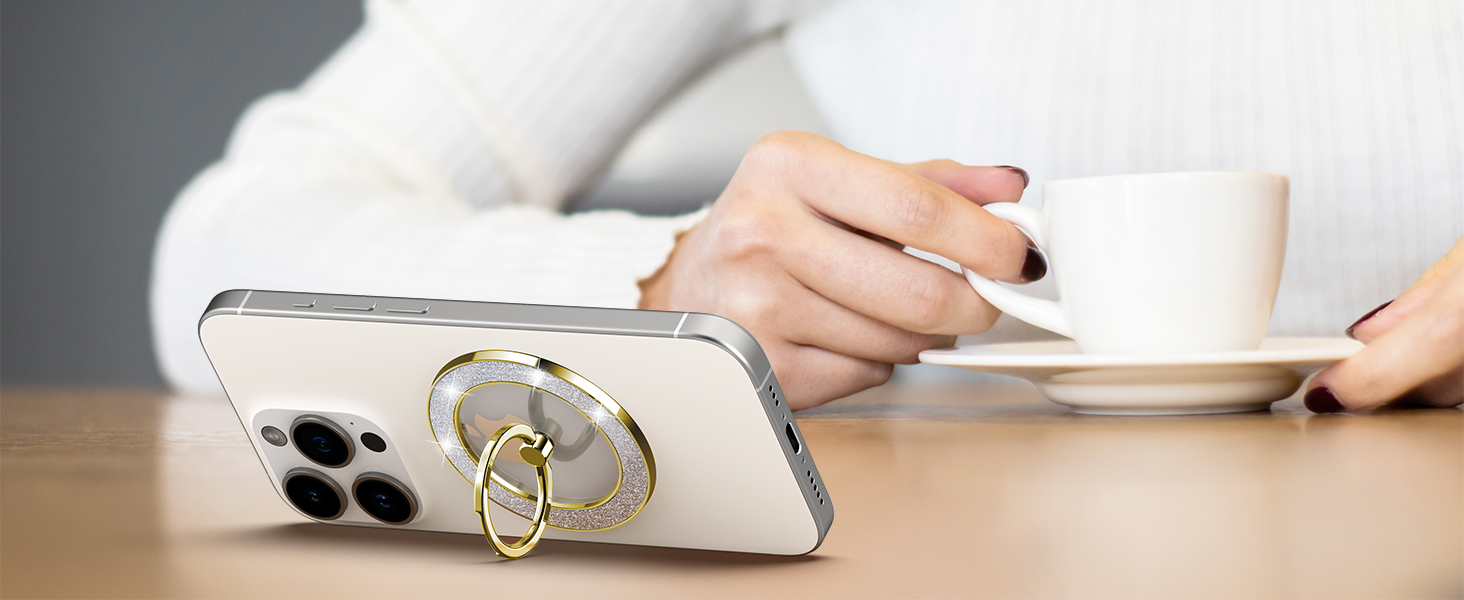 magnetic phone ring holder magsafe