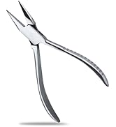 INJOYTEC Chain Nose Plier Stainless Steel Eyeglasses Repairing Plier Adjustment Tools Optical Too...