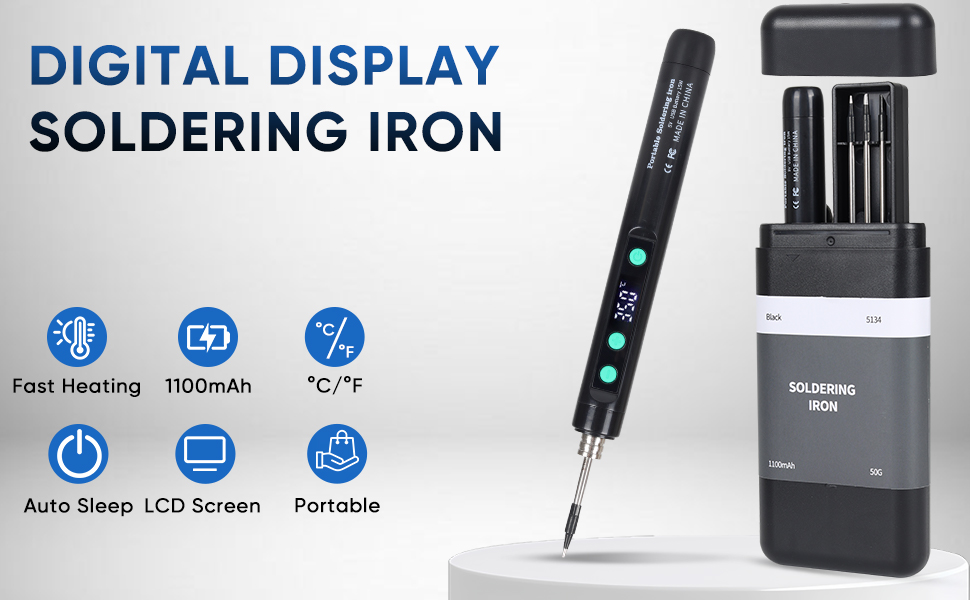 Cordless Soldering Iron Kit