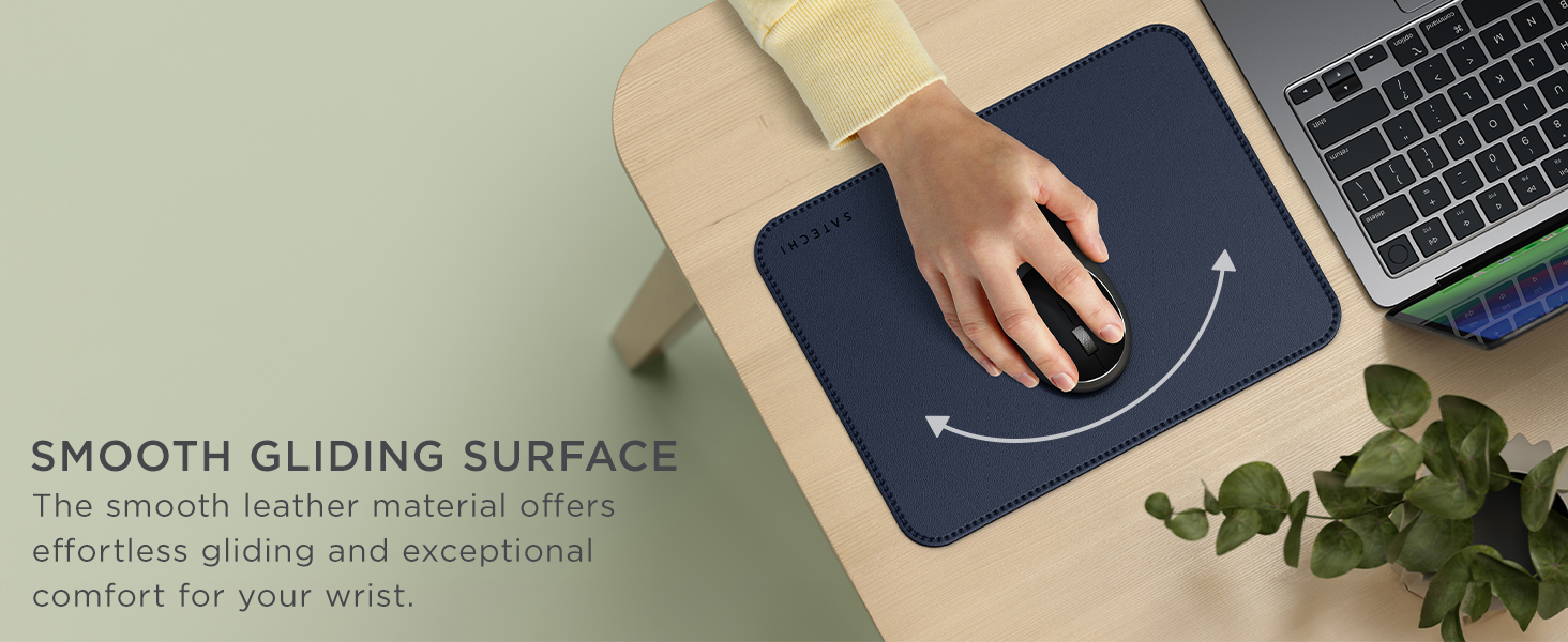 Vegan-Leather Premium Mouse Pad