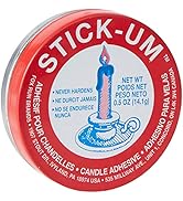Fox Run Stick-Um Candle Adhesive, 0.5-Ounce