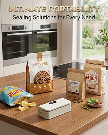 mini bag sealer with magnet for fridge
