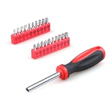 screwdriver driver bit screw bolt fastener tool kit set box tools home house gift christmas holiday