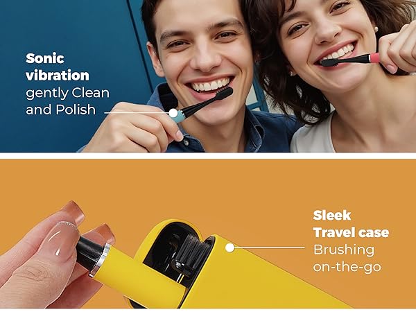 MIPOW BRUSH GO Slim i4 Slim Pro i4 Electric Toothbrush E-toothbrush Brush Head Sonic Vibrate Color