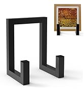 Vinyl Record Holder, Vinyl Record Storage Stand Display, Metal Album Frames for Vinyl Records Bla...