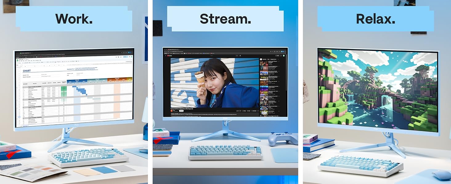 Work. Stream. Relax.