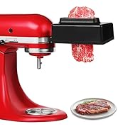 Meat Tenderizer Attachment for Kitchenaid, Updated Stainless Steel Gear Meat Tenderizer Machine, ...