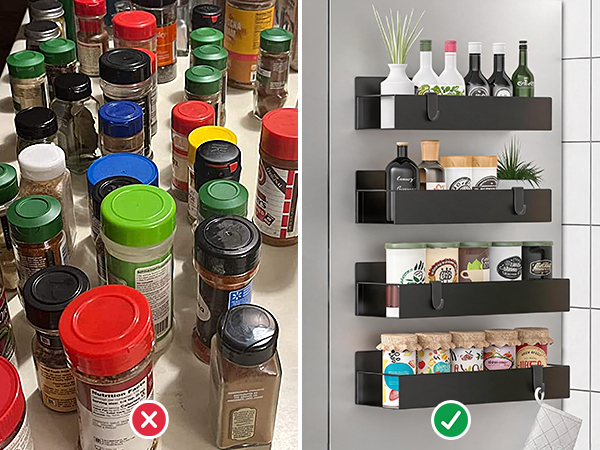 Magnetic Spice Rack