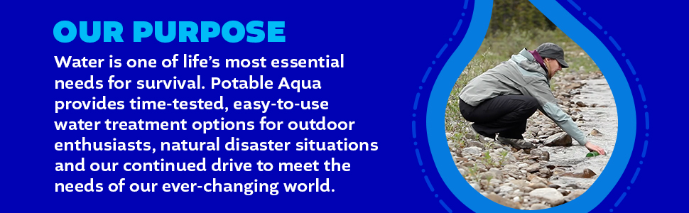 Potable Aqua Purification Tablets