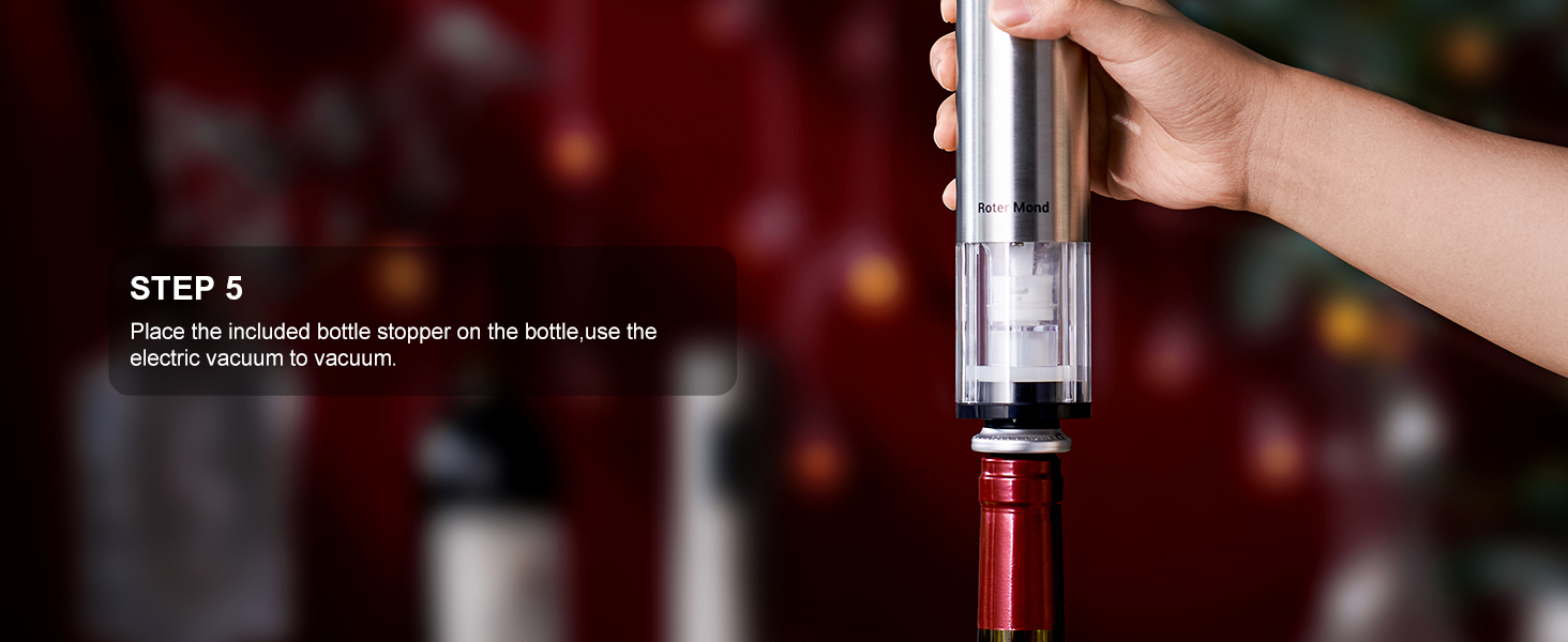 Electric Wine Opener Set