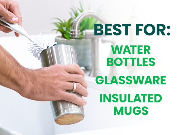 Best for: Water bottles, glassware and insulated mugs