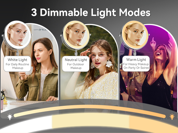 vanity mirror with lights