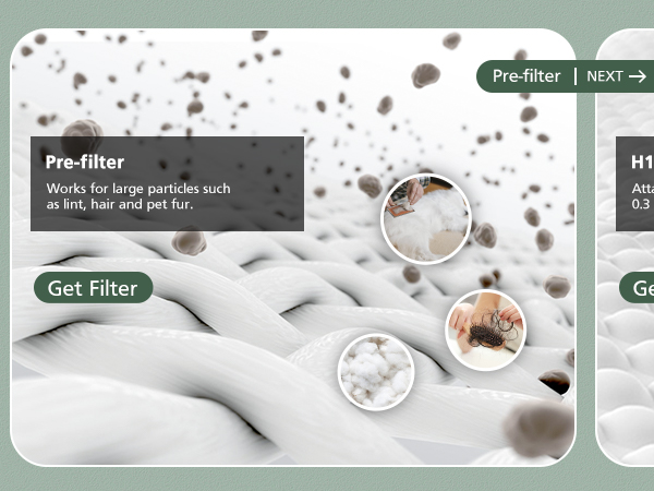 AC400 air purifier filter