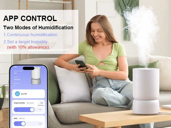 humidifier app remote control