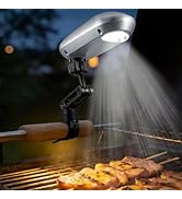 Grill Light for Outdoor, Rechargeable Automatic On/Off Tilt Sensor BBQ Light for Blackstone Gridd...