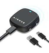 AIRHUG Conference USB Microphone, Desktop Computer Mic, Noise Canceling, Mute Button & LED Indica...