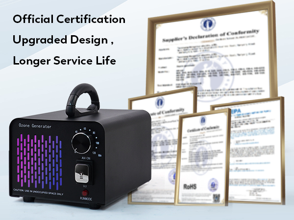 Ozone Generator OZB1 Ozone Odor Eliminator Commercial Machine Odor Removal, For Home, Car, Pet Room