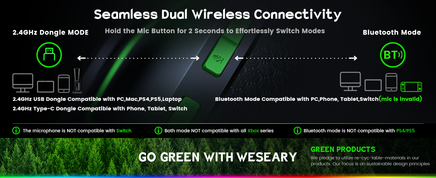 gaming headset wireless