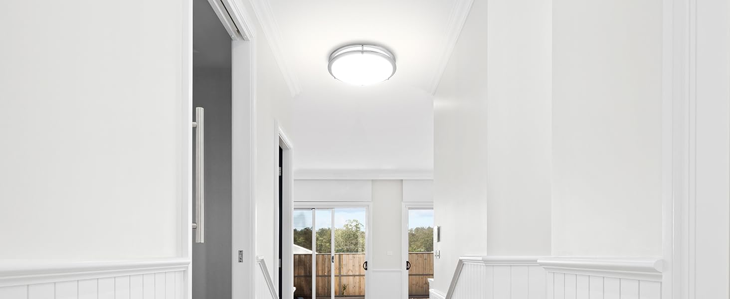  Flush Mount LED Ceiling Light Fixture