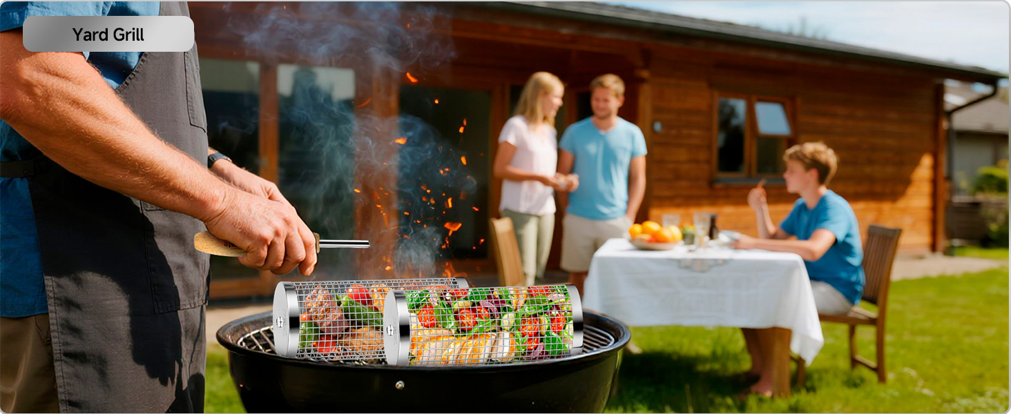 Enjoy the happiness of yard grilling!