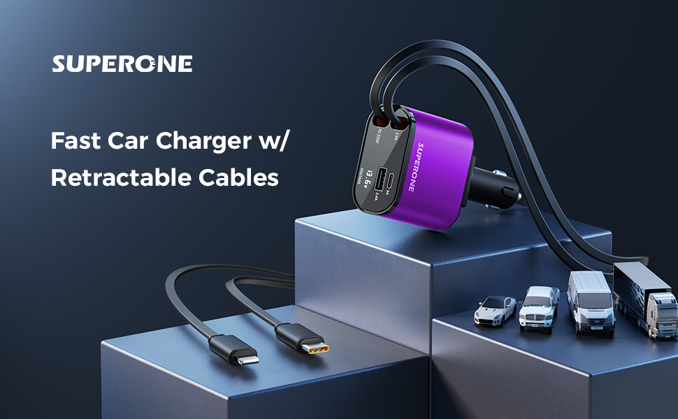 Retractable Car Charger