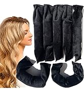 Aimin Hair Soft Overnight Hair Rollers No Heat Sleep In Hair Curlers For Thick Hair Large Cloth P...