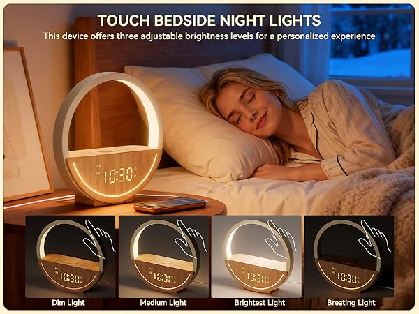 touch bedside night light