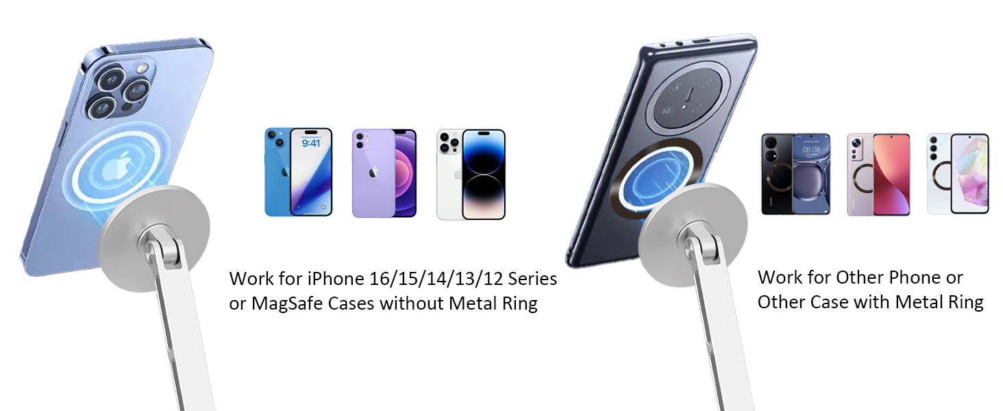 magnetic phone stand for desk