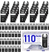 Adust 110 Wood Multitool Blades, Multi Tool Blades Kits, Oscillating Saw Blades Fit Dewalt Multit...