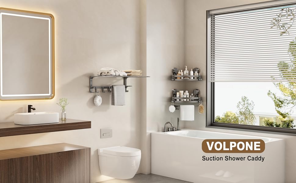 shower caddy suction cup