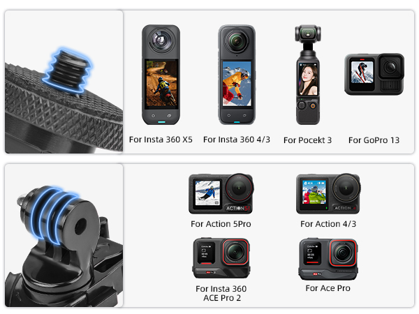 insta 360 mounts
