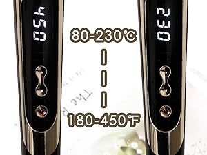 curling iron 1 inch,1 inch curling iron,long barrel curling iron