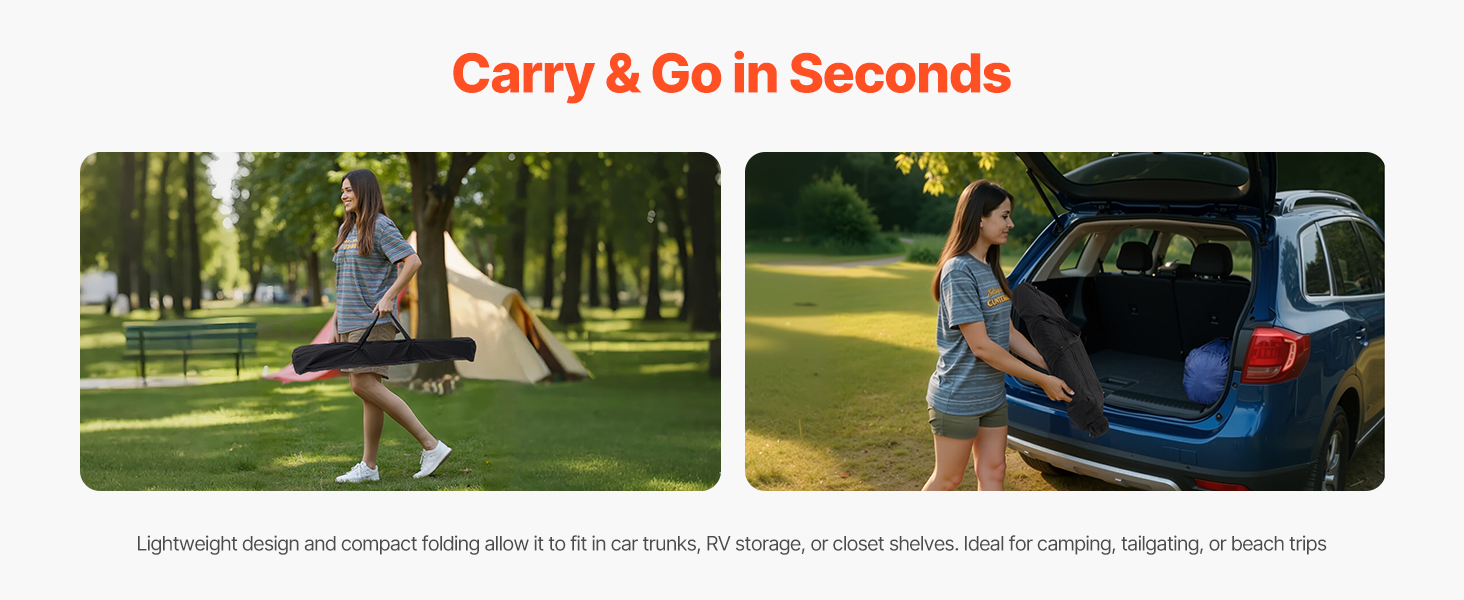 aluminum/oxford fabric/plastic camping table