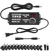 Arkare Universal Power Supply 3~12V 5A 60W AC 100-240V to DC 3V 4.5V 5V 6V 9V 9.5V 12V 1A 2A 3A 4...