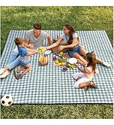 Genovega Waterproof Picnic Blanket Beach Outdoor Camping Mat Extra Large Foldable Cute Big Travel...