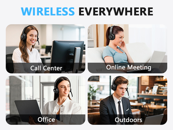 work headset with mic