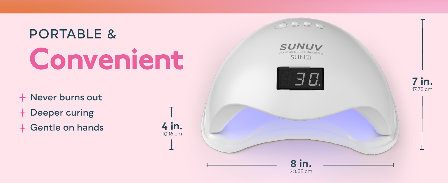 LED UV Lamp for Gel Nails