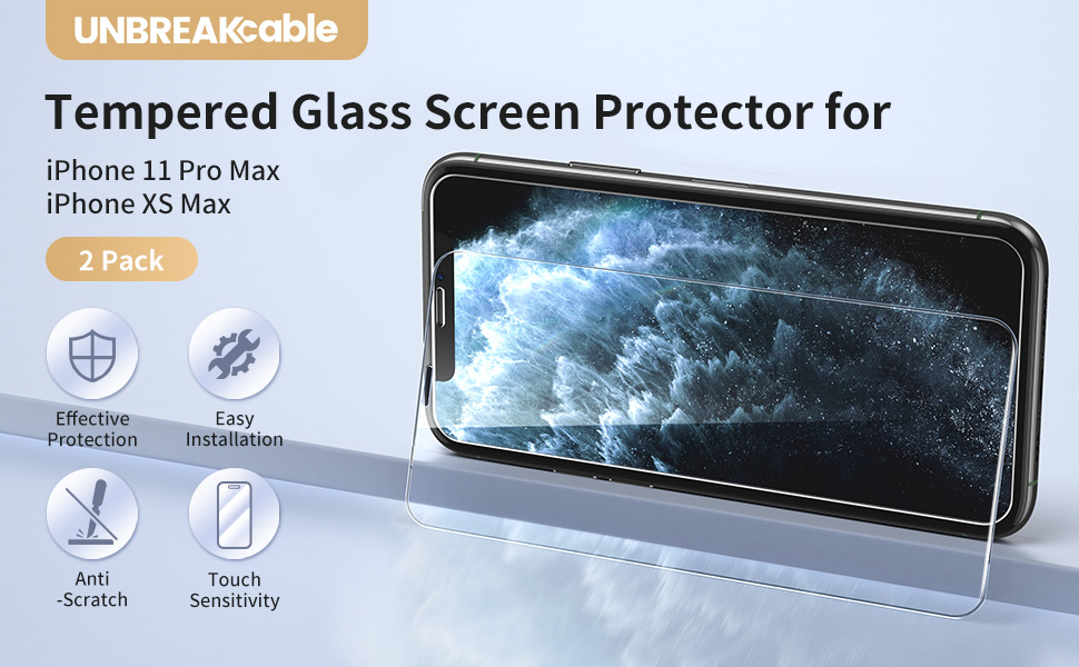 iPhone 11 Pro Max Screen Protector, iPhone XS Max Screen Protector 6.5&amp;#39;&amp;#39;