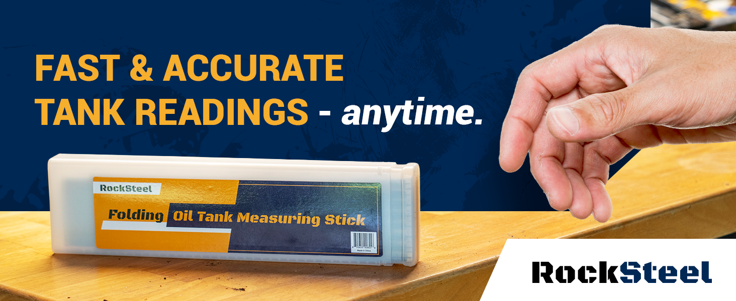 Folding Oil Measuring Stick