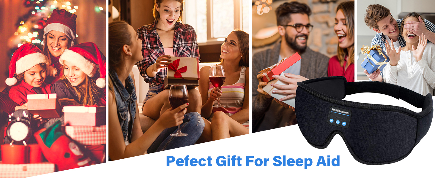 Sleep Headphones Sleep Bluetooth Eye Mask Wireless Sleep Mask Sleep Aid Gift