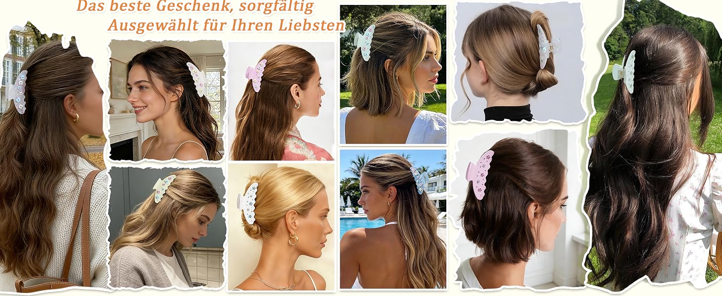 Hair clips for women
