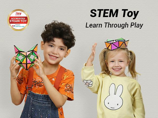 TOSY Magnet Pyramid STEM Toy