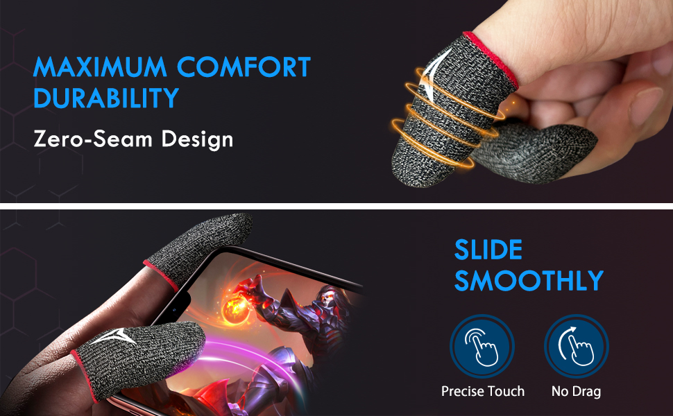 finger sleeves for gaming