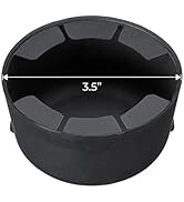 JOYTUTUS Cup Holder Insert 3.5" Compatible with Trailblazer 2002-2009, Fit for Envoy 2002-2009