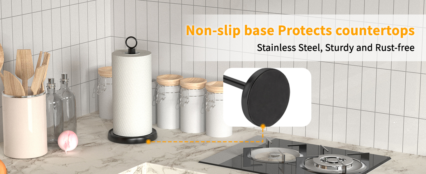 Paroto Paper Towel Holder Countertop