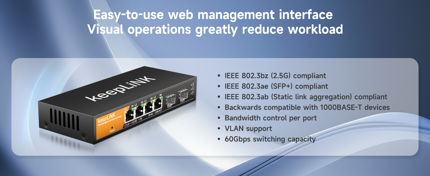 2.5g managed switch