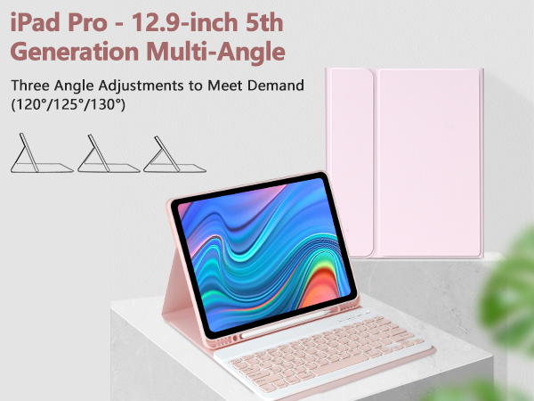 12 9 inch pro case 2020 keyboard 4th generation bluetooth 3rd 5th 2018 2021