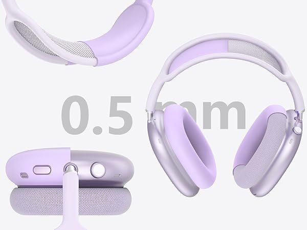 Silicone Case Cover for AirPods Max Headphones