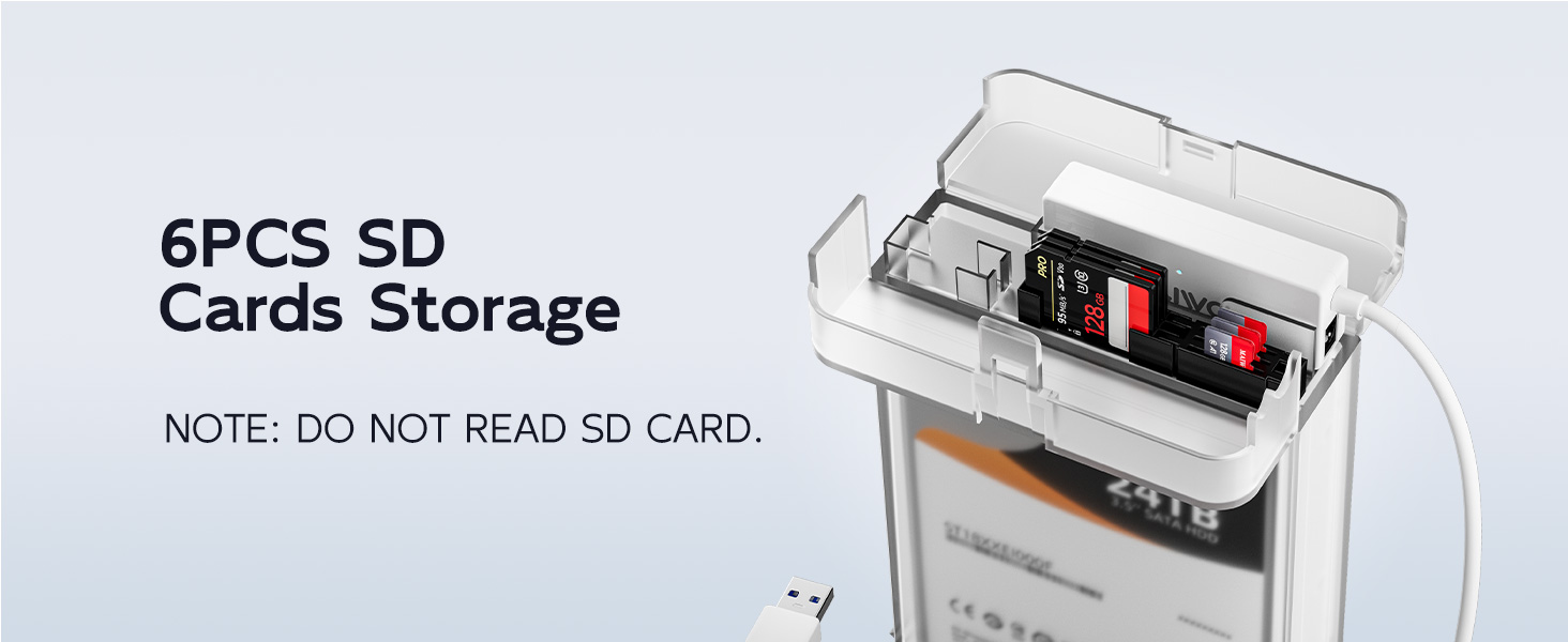 hdd 2.5 3.5 hard drive enclosure case usb 3.0 to sata i ii iii bay dock reader